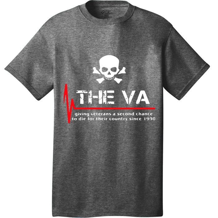 Skull The VA Giving Veterans A Second Chance T-Shirt