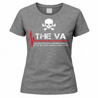 Skull The VA Giving Veterans A Second Chance Women's T-Shirt