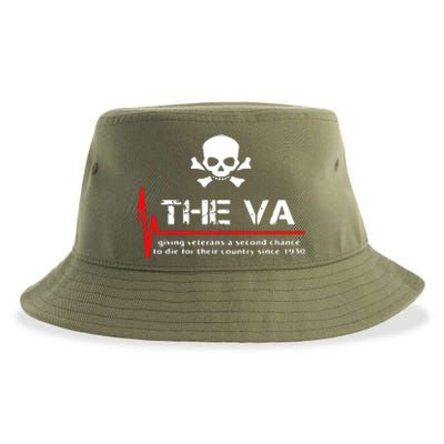 Skull The VA Giving Veterans A Second Chance Sustainable Bucket Hat