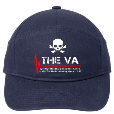 Skull The VA Giving Veterans A Second Chance 7-Panel Snapback Hat