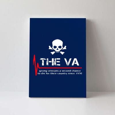 Skull The VA Giving Veterans A Second Chance Canvas