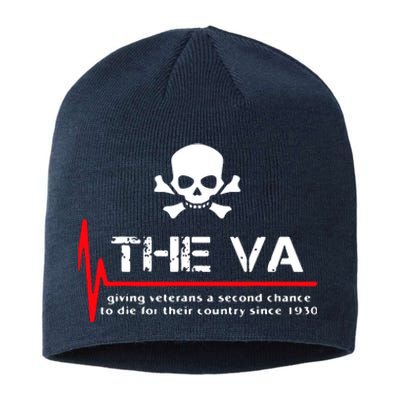 Skull The VA Giving Veterans A Second Chance Sustainable Beanie