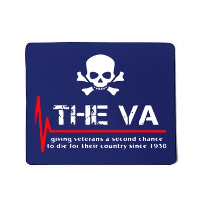 Skull The VA Giving Veterans A Second Chance Mousepad