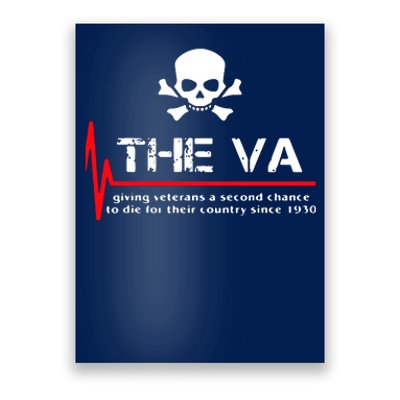 Skull The VA Giving Veterans A Second Chance Poster