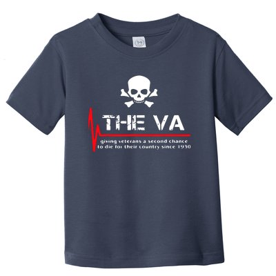 Skull The VA Giving Veterans A Second Chance Toddler T-Shirt