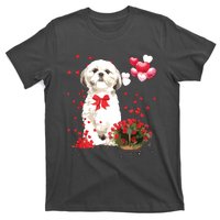 Shih Tzu Valentines Day Funny Dog Lover Happy Valentine T-Shirt