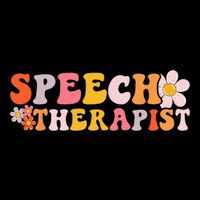 Speech Therapy Vintage Language Pathologist Speech Therapist Flatbill Hat