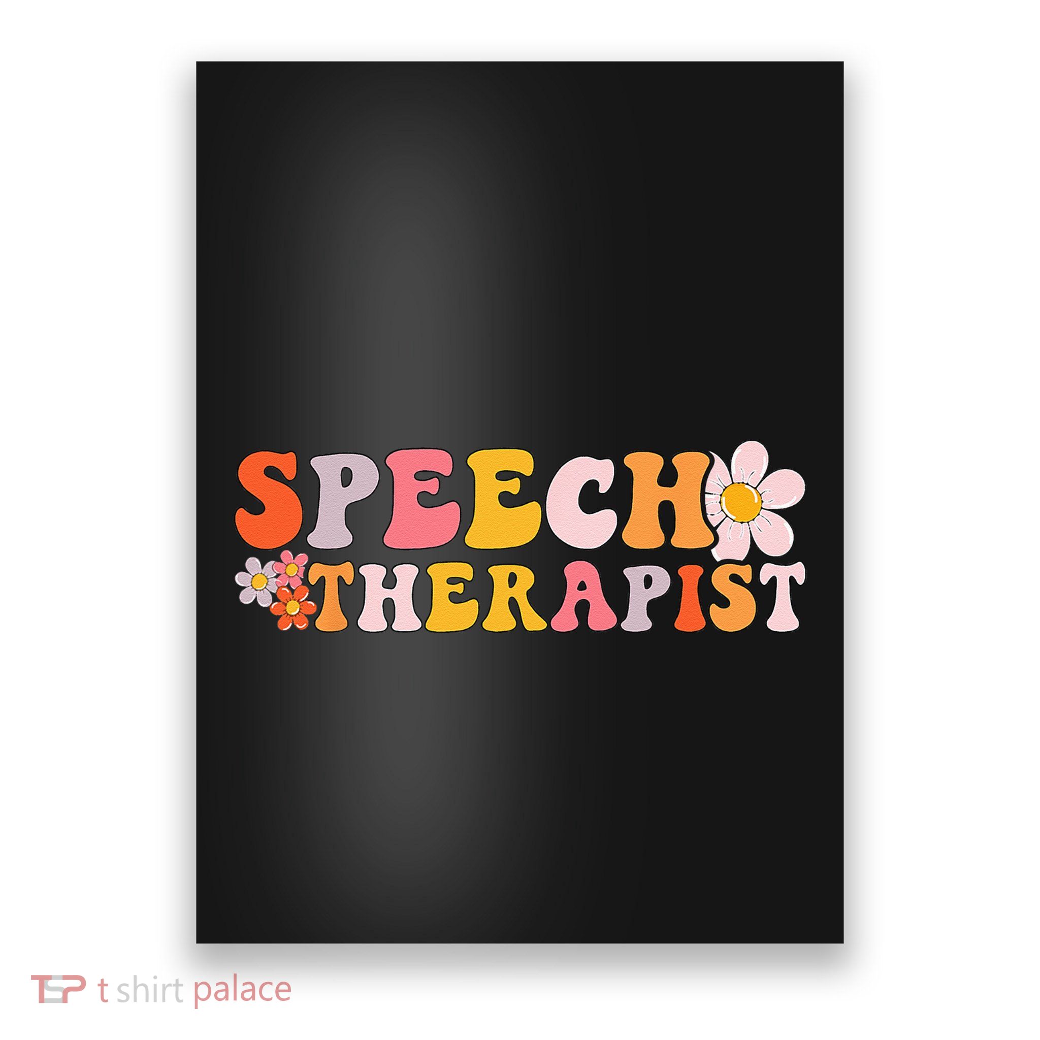 Speech Therapy Vintage Language Pathologist Speech Therapist Poster