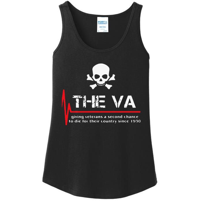 Skull The VA Giving Veterans A Second Chance Ladies Essential Tank