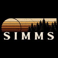 Simms Tx Vintage Evergreen Sunset Eighties Retro Backpack
