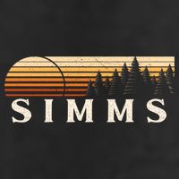 Simms Tx Vintage Evergreen Sunset Eighties Retro Hat