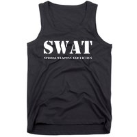 Swat Team Vintage Police Uniform Tank Top