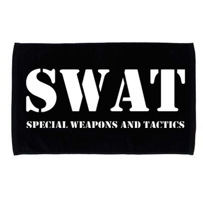 Swat Team Vintage Police Uniform Microfiber Hand Towel