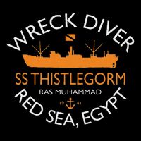 Ss Thistlegorm Wreck Diver Red Sea Egypt Cooling Performance Crew T-Shirt