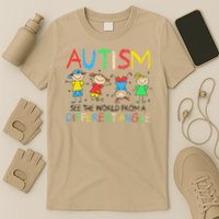 See The World From A Different Angle Autism Awareness Month T-Shirt