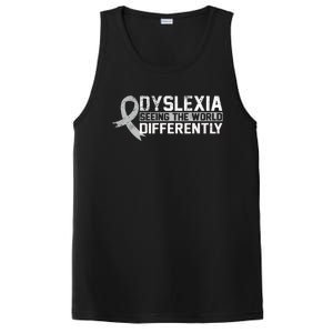 Seeing The World Differently Gift Dyslexia Meaningful Gift PosiCharge Competitor Tank