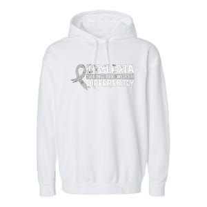 Seeing The World Differently Gift Dyslexia Meaningful Gift Garment-Dyed Fleece Hoodie