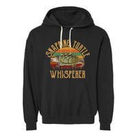 Snapping Turtle Whisperer, Snapping Turtle Garment-Dyed Fleece Hoodie