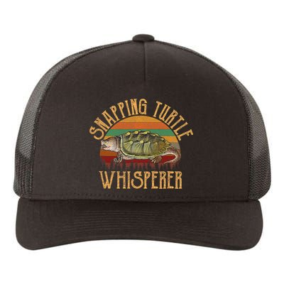 Snapping Turtle Whisperer, Snapping Turtle Yupoong Adult 5-Panel Trucker Hat
