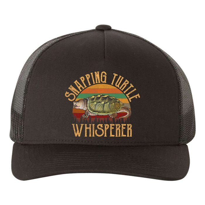 Snapping Turtle Whisperer, Snapping Turtle Yupoong Adult 5-Panel Trucker Hat