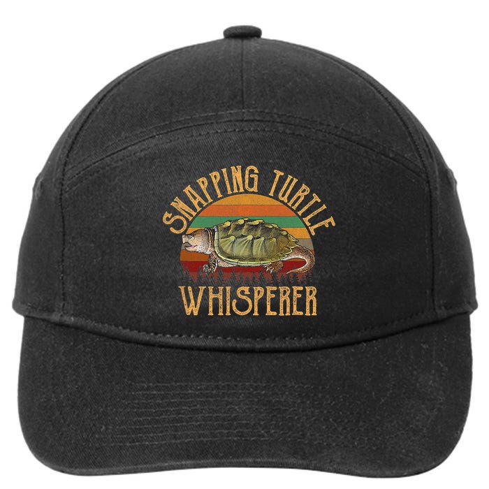 Snapping Turtle Whisperer, Snapping Turtle 7-Panel Snapback Hat