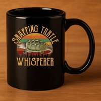Snapping Turtle Whisperer, Snapping Turtle 11oz C Handle Ceramic Mug