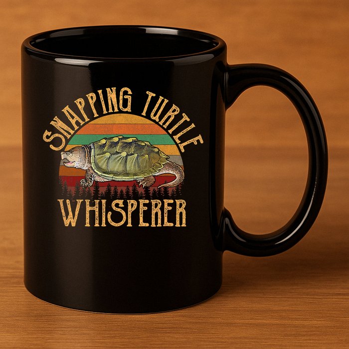 Snapping Turtle Whisperer, Snapping Turtle 11oz C Handle Ceramic Mug
