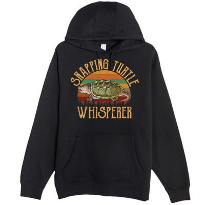 Snapping Turtle Whisperer, Snapping Turtle Premium Pullover Hoodie