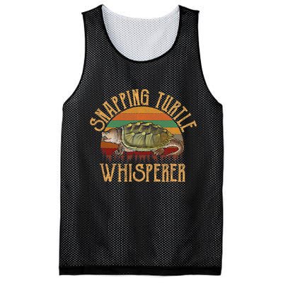 Snapping Turtle Whisperer, Snapping Turtle Mesh Reversible Basketball Jersey Tank