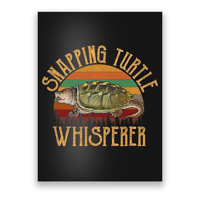 Snapping Turtle Whisperer, Snapping Turtle Poster