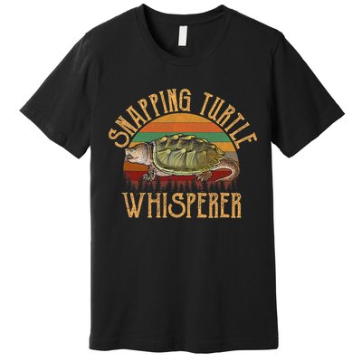 Snapping Turtle Whisperer, Snapping Turtle Premium T-Shirt