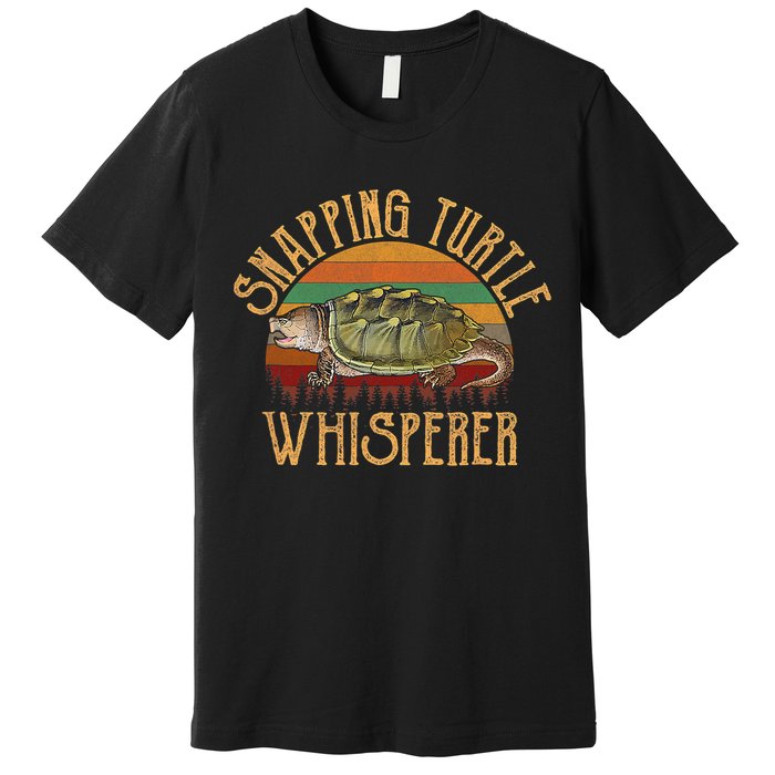 Snapping Turtle Whisperer, Snapping Turtle Premium T-Shirt