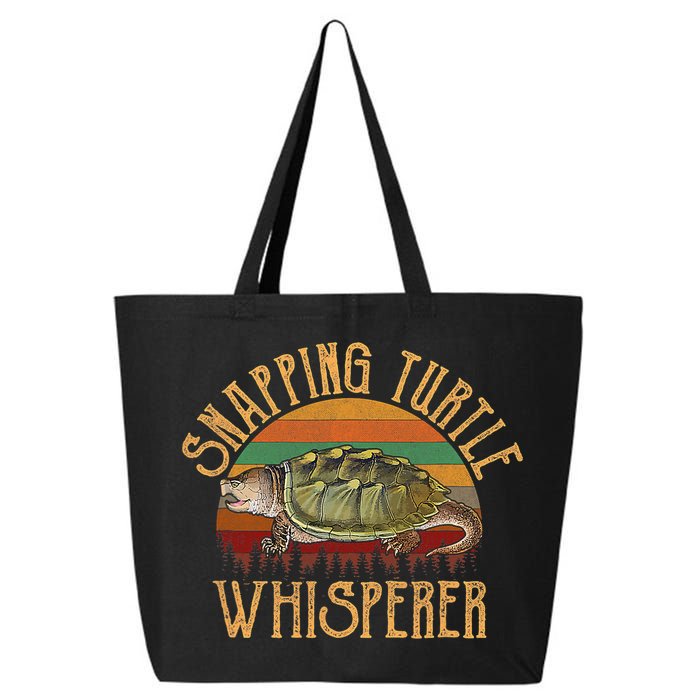 Snapping Turtle Whisperer, Snapping Turtle 25L Jumbo Tote