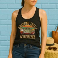 Snapping Turtle Whisperer, Snapping Turtle Womens Tank Top