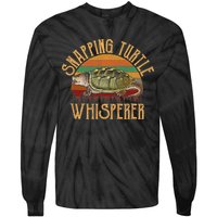 Snapping Turtle Whisperer, Snapping Turtle Tie-Dye Long Sleeve Shirt