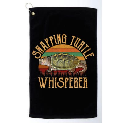 Snapping Turtle Whisperer, Snapping Turtle Golf Towel