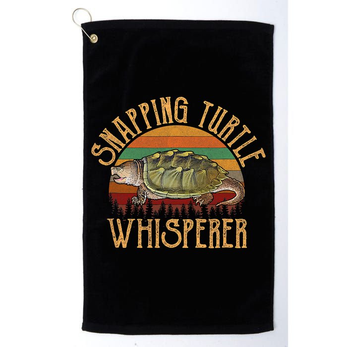 Snapping Turtle Whisperer, Snapping Turtle Golf Towel
