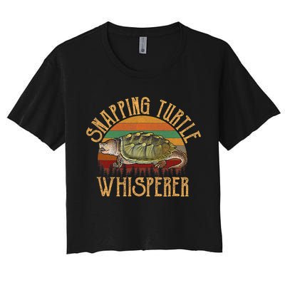 Snapping Turtle Whisperer, Snapping Turtle Crop Top