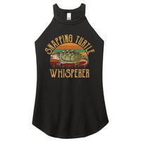 Snapping Turtle Whisperer, Snapping Turtle Women's Perfect Tri Rocker Tank