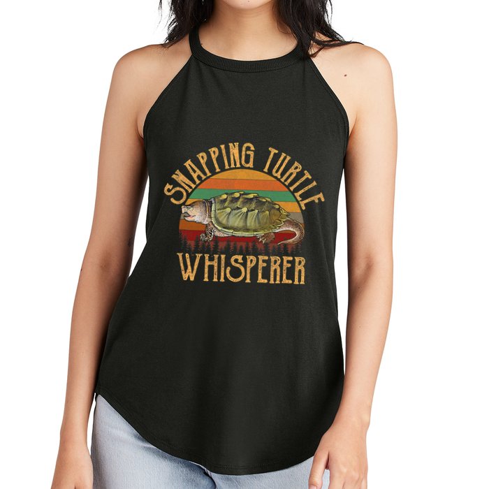 Snapping Turtle Whisperer, Snapping Turtle Women's Perfect Tri Rocker Tank