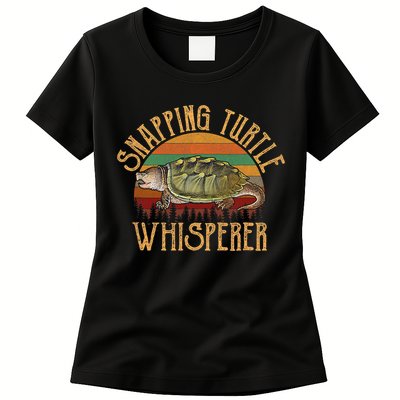 Snapping Turtle Whisperer, Snapping Turtle Womens T-Shirt