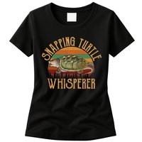 Snapping Turtle Whisperer, Snapping Turtle Womens T-Shirt