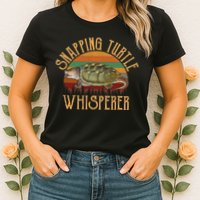 Snapping Turtle Whisperer, Snapping Turtle Womens T-Shirt