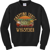 Snapping Turtle Whisperer, Snapping Turtle Kids Sweatshirt