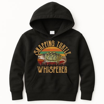 Snapping Turtle Whisperer, Snapping Turtle Kids Hoodie