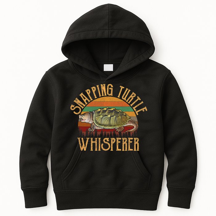 Snapping Turtle Whisperer, Snapping Turtle Kids Hoodie