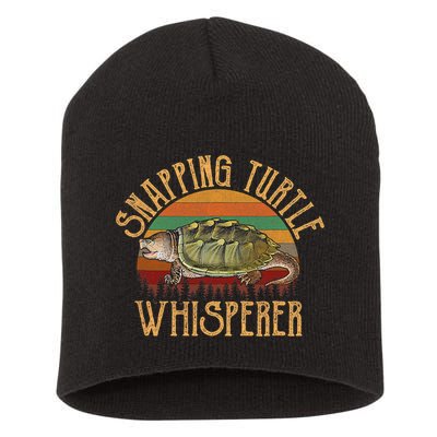 Snapping Turtle Whisperer, Snapping Turtle Short Acrylic Beanie