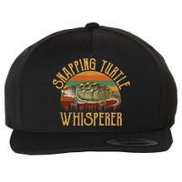 Snapping Turtle Whisperer, Snapping Turtle Wool Snapback Cap