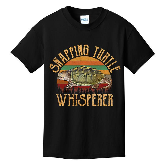 Snapping Turtle Whisperer, Snapping Turtle Kids T-Shirt