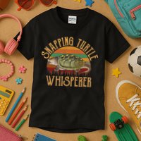 Snapping Turtle Whisperer, Snapping Turtle Kids T-Shirt